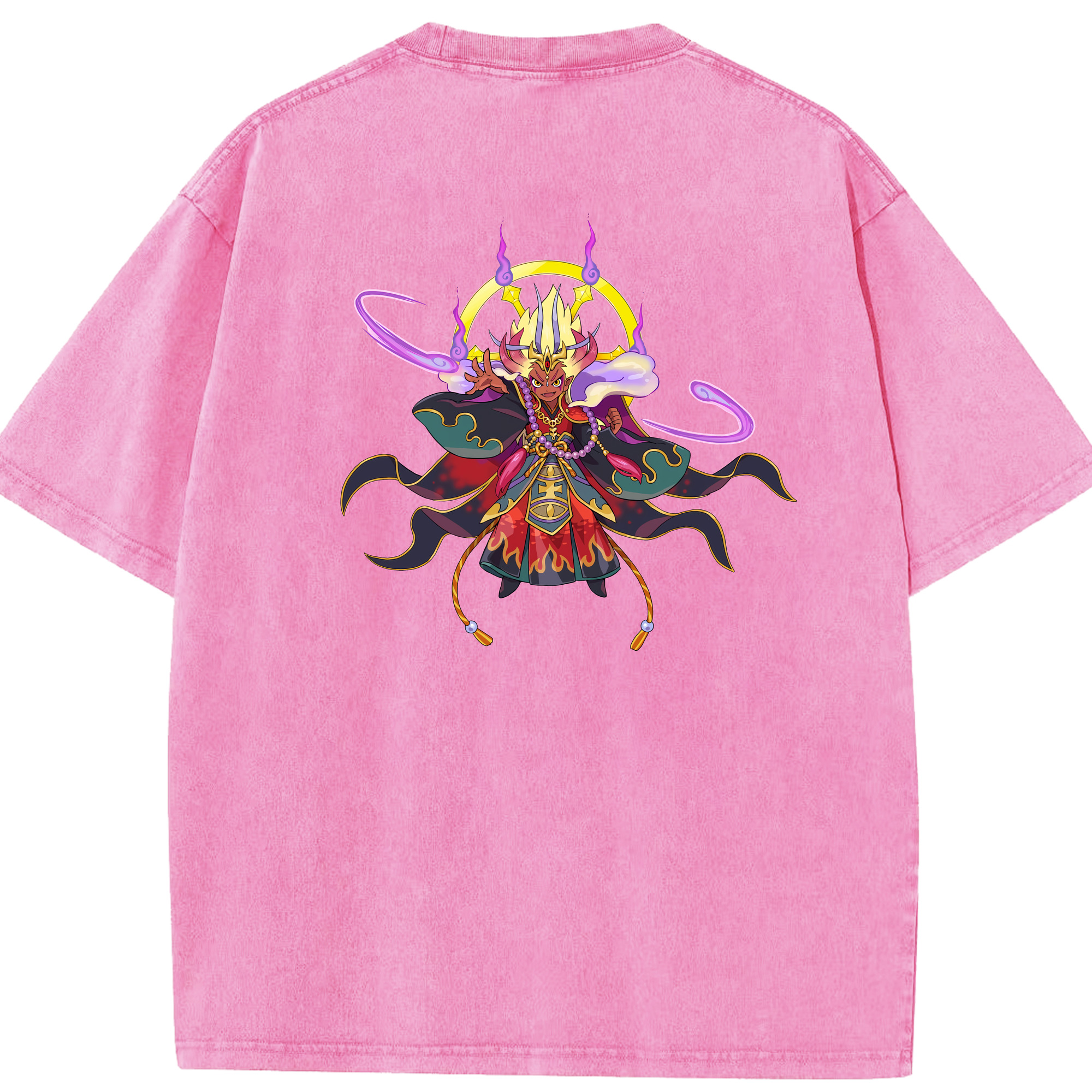 （画像用） 妖怪ウォッチ Yo-kai Watch 綿100% ヴィンテージ風 半袖Tシャツ（背面プリント）